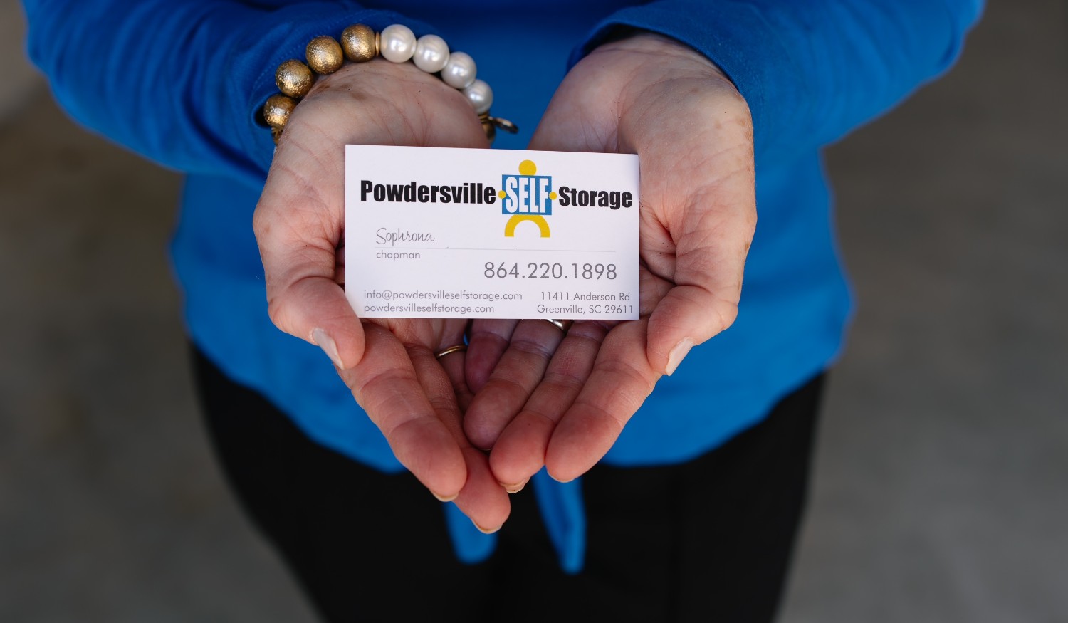 Drive-up storage units in Powdersville